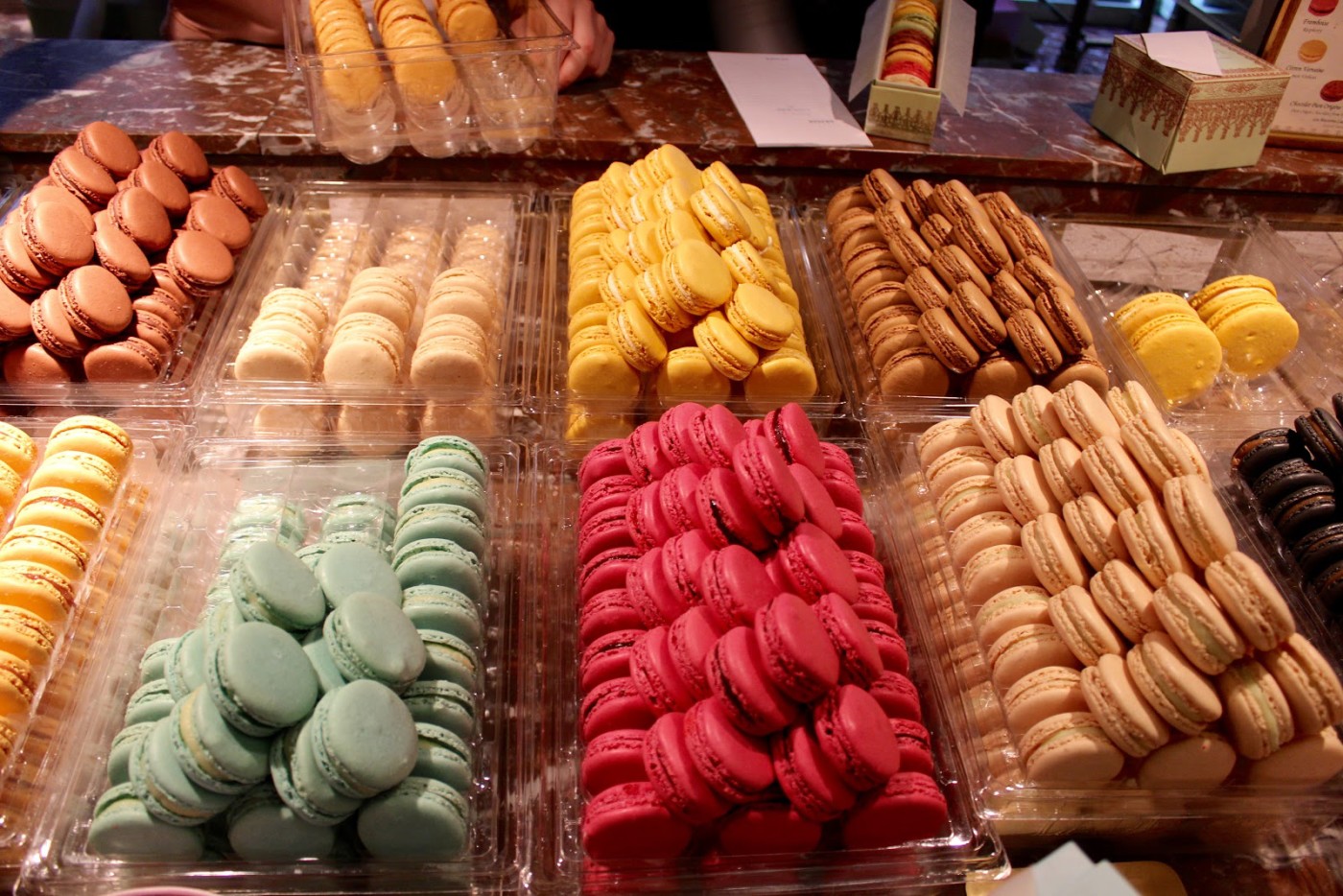 Shopping for Macarons at Ladurée on Champs Elysées